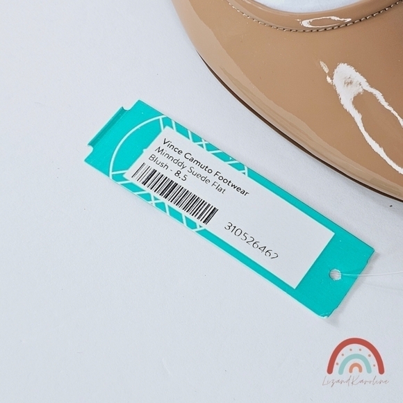 New! Vince Camuto Minndy Leather Ballet Flats - Picture 12 of 12